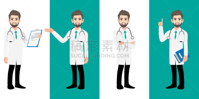 男人,矢量,医药职业,男性,注视镜头,动画片,个性,白色,布置