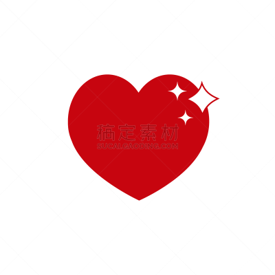 矢量,心型,友谊,绘画插图,闪亮的,计算机图标,标志,明亮,星形,脸谱网