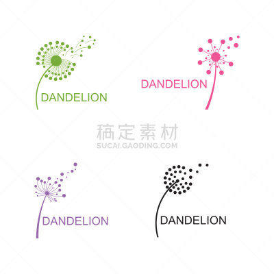 蒲公英,图像,矢量,蒲公英种子,背景分离,风,春天,植物,夏天,户外