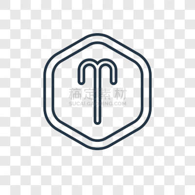 分离着色,概念,直的,白羊座,图标,透明,轮廓,白色,创造力,天秤座
