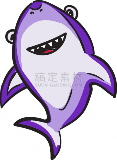 白色背景,紫色,玩具鲨鱼,前肢之螯,海洋生命,危险,绘画插图,圆形,沟通,弯曲