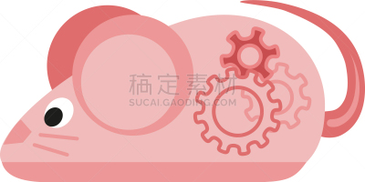 机件,鼠,色彩鲜艳,卡通,可爱的,动物,啮齿目,蒸汽朋克,复古,训练