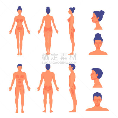 全身像,女人,人的脸部,男人,整形手术,时区,部分,塑胶,医疗流程
