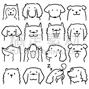 狗,可爱的,华丽的,纯种犬,动物,装饰物,腊肠犬,拉布拉多犬,布置,绘制