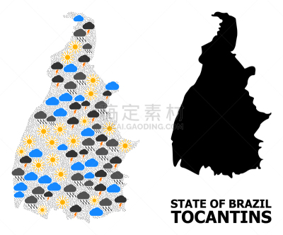 托坎廷斯,州,气候,镶嵌图案,几何形状,云,天气,气象学,暴风雨