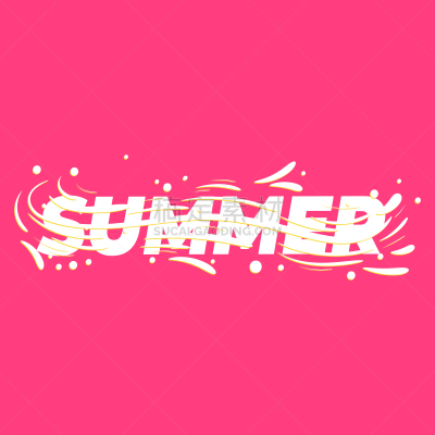 夏天,绘画插图,海报,矢量,文字,夏至,热,野餐,现代,品牌名称