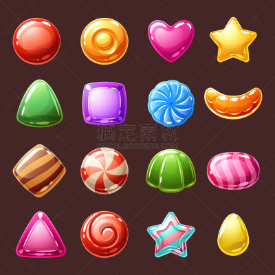 糖果,绘画插图,计算机图标,多色的,矢量,糖果店,可爱的,果冻,螺线,一个物体