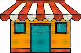 图像,商店,图标,商务,业主,建筑外部,外立面,概念,城镇,食品