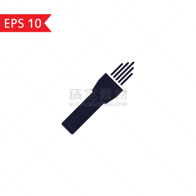 矢量,计算机图标,手电筒,安全,简单,现代,小的,设备用品,电池,背景