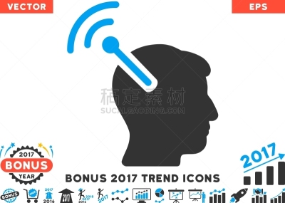 神经系统,收音机,2017年,平坦的,计算机图标,脑,人,男人,联系,奖励