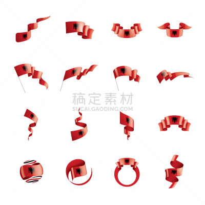 阿尔巴尼亚,白色,国内著名景点,绳子,风,人种,波浪,三维图形
