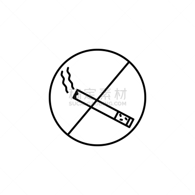 绘画插图,计算机图标,香烟,白色背景,线条,风险,警告标志,死的,尼古丁