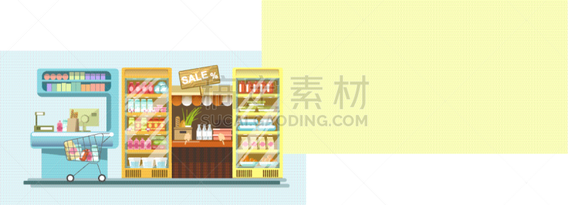 食品,超级市场,充满的,手推车,成一排,分离着色,商务,蔬菜,手摇车,清新