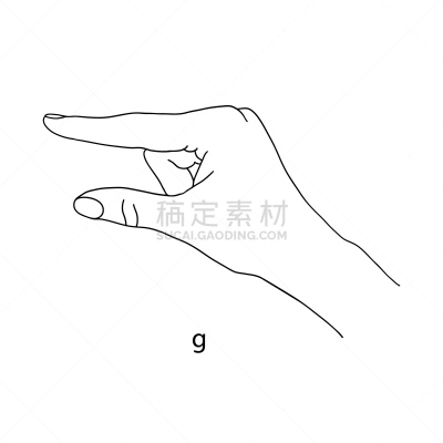 字母,粗心的,线条画,绘画插图,英文字母g,文字,图像,矢量,手,黑白图片