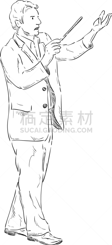 音乐指挥,轮廓,管弦乐队,人,易接近性,男人,交响乐团,肖像,套装,图像