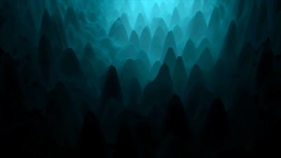 抽象冰洞运动背景