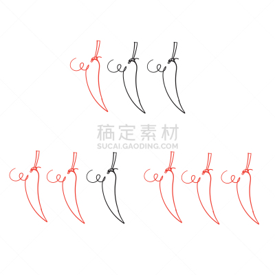 香料,计算机图标,红色,辣椒,矢量,标签,乱画,拉格啤酒,辣酱