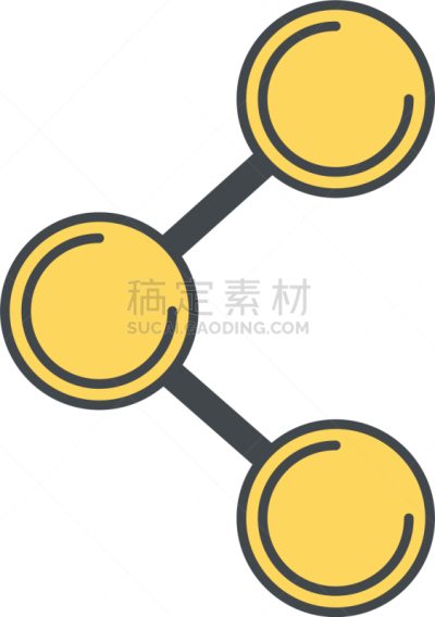 传媒,图标,内侧的,明亮,黄色,技术,商务,图像,分享