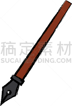 分离着色,墨水笔,商务,闪亮的,金属,高雅,华贵,太空,速成食品,矢量