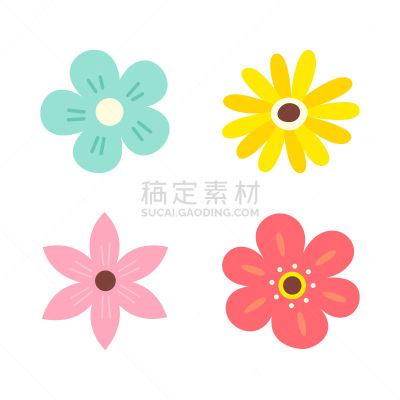 可爱的,花,分离着色,白色背景,华丽的,贺卡,背景分离,浪漫,复古风格,春天