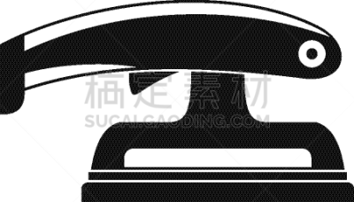 计算机图标,极简构图,竖锯,分离着色,白色,黄色,制造机器,图像,用具,工业
