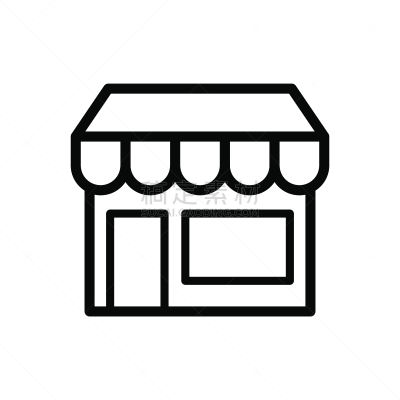 矢量,商店,线条,计算机图标,高雅,博客,食品杂货,推车,促销