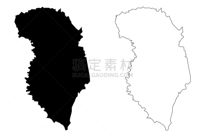 居住区,国内著名景点,科特迪瓦,草图,城市,剪影