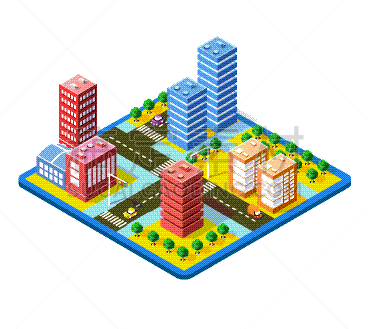 三维图形,色彩鲜艳,城市,商务,建筑业,窗户,蜘蛛网,都市风景,城市天际线,市区