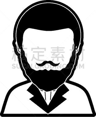 职权,陪审员,男人,矢量,判断