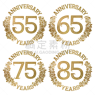 周年纪念,生日,华丽的,50年节,事件,黄金,布置,庆祝