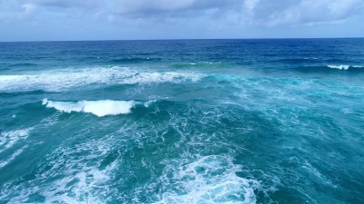 海浪鸟瞰