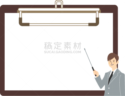 绘画插图,边框,空白的,矢量,活页夹,商务,部分,指着