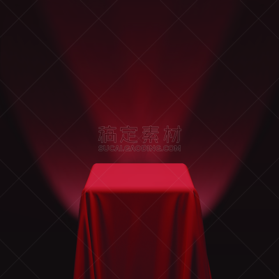 矢量,桌子,绘画插图,红色,纺织品,立方体,秘密,一个物体,模板,垂坠