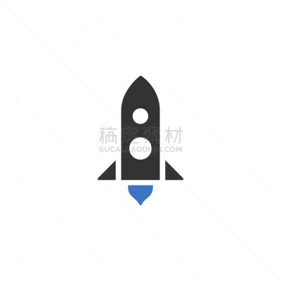 火箭,计算机图标,白色背景,分离着色,平坦的,船,太空船,新船揭幕式,灰色,技术