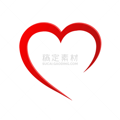 分离着色,热情,图标,动物心脏,平坦的,白昼,华丽的,爱,问候,庆祝