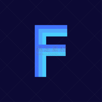 品牌名称,英文字母F,创造力,商务,几何形状,概念,字母,信函,模板,发光