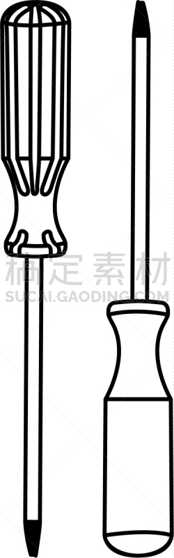 菲利普斯,螺丝刀,单色调,线条,技术,建筑业,设备用品,阴影,圆形,剪影