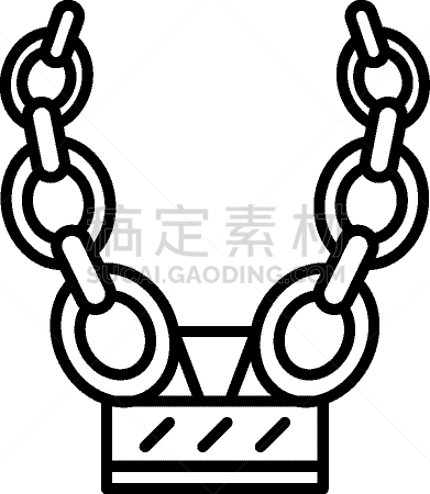 时尚,轮廓,嘻哈,计算机图标,金链,华丽的,商务,华贵,皮条客