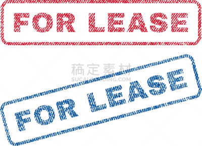 纺织品,橡皮章,红色,文字,Rent,租赁合同,抵押文件,证章,矢量,海豹