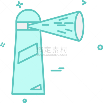 灯塔楼,计算机图标,白色,绿色,黑色,概念,安全的,技术,设计,收集