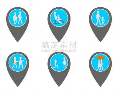 符号,方向,珠针,健康保健,雪橇滑学,背景分离,指示棒,母亲,灰色,父亲