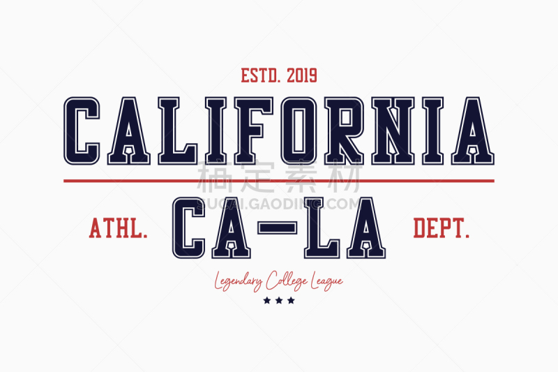 california college typography graphics for