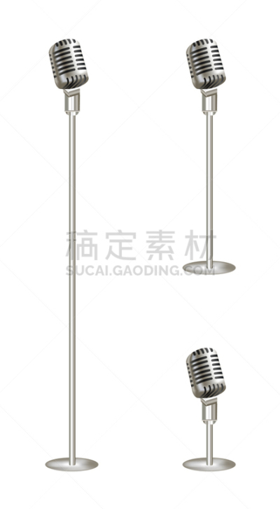 麦克风,房地产经纪人,白色背景,钢铁,传媒,活力,专业人员,复古,沟通,交流