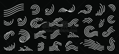 矢量,绘画插图,成一排,抽象,华丽的,有序,线条,纯净,一个物体,华贵