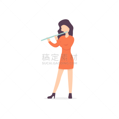 女人,长笛,黄铜,专业人员,乐队,管乐器,风,传统节日,萨克斯,木制