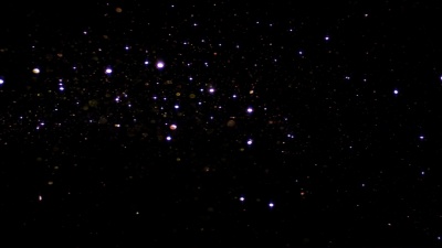 闪烁的银色星空