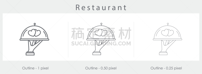 手,餐馆,钟形女帽,线图标,菜单,线条,一个物体,饮食产业,简单,细的