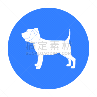 狗,黑色,计算机图标,保护项圈,宠物,分离着色,健康保健,纯种犬,塑胶,生病