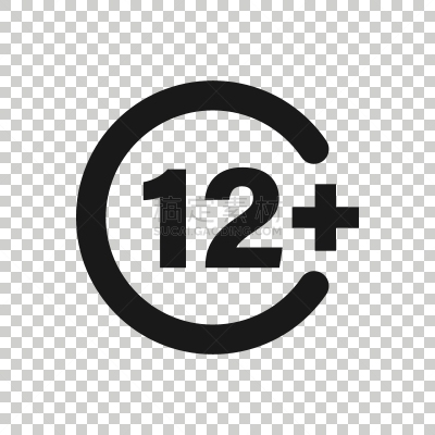 数字12,绘画插图,禁止的,计算机图标,矢量,背景聚焦,商务,白色,扁平化设计,分离着色