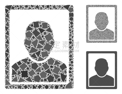 粗糙的,图像,计算机图标,一个物体,多样,肖像,顾客,照片,构图
